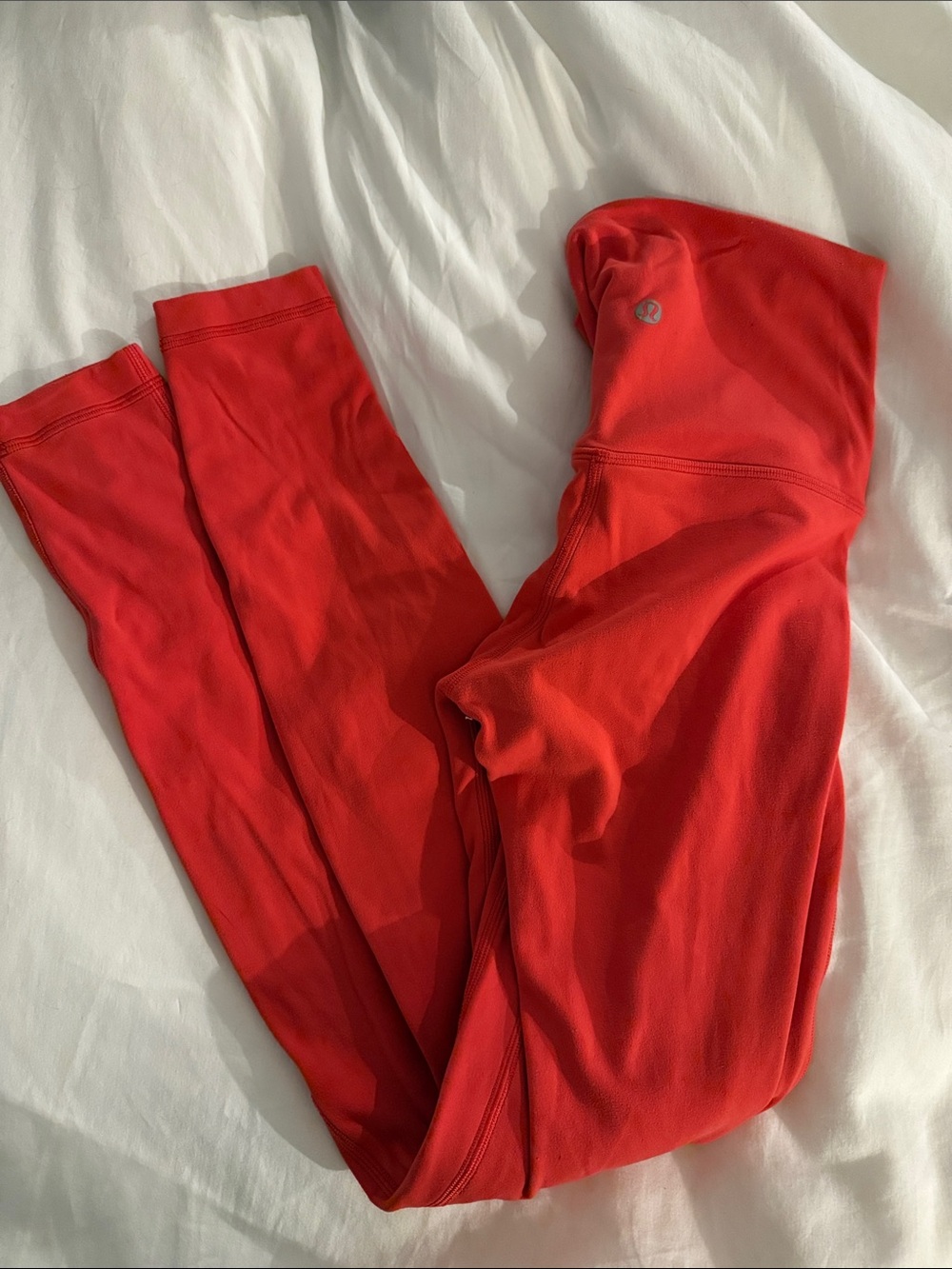 lululemon athletica Bright Red High-Rise Leggings